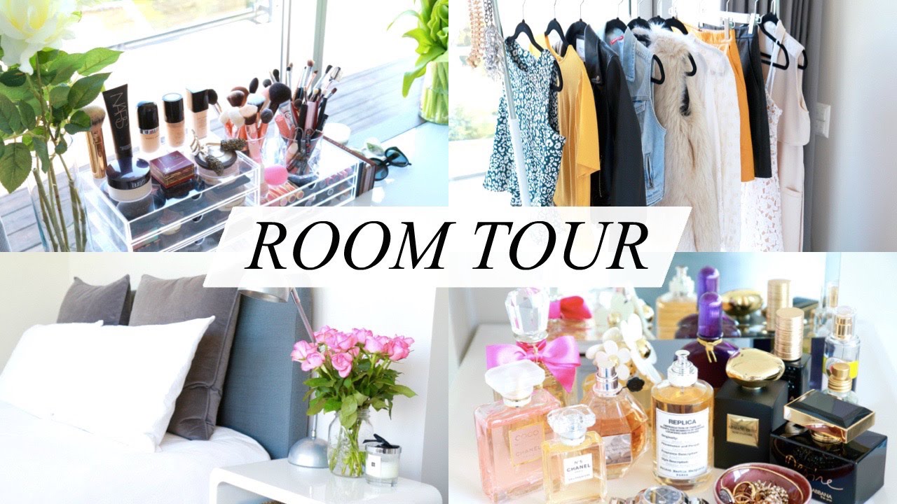 ROOM TOUR! ♥ (Makeup Storage / Bathroom / Wardrobe) | Annie Jaffrey