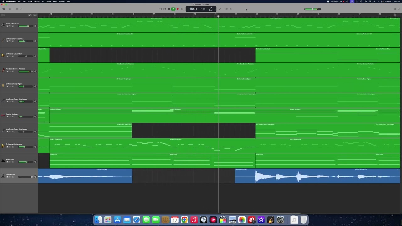 Piglet's Big Movie - Christmas Bells (GarageBand Cover)