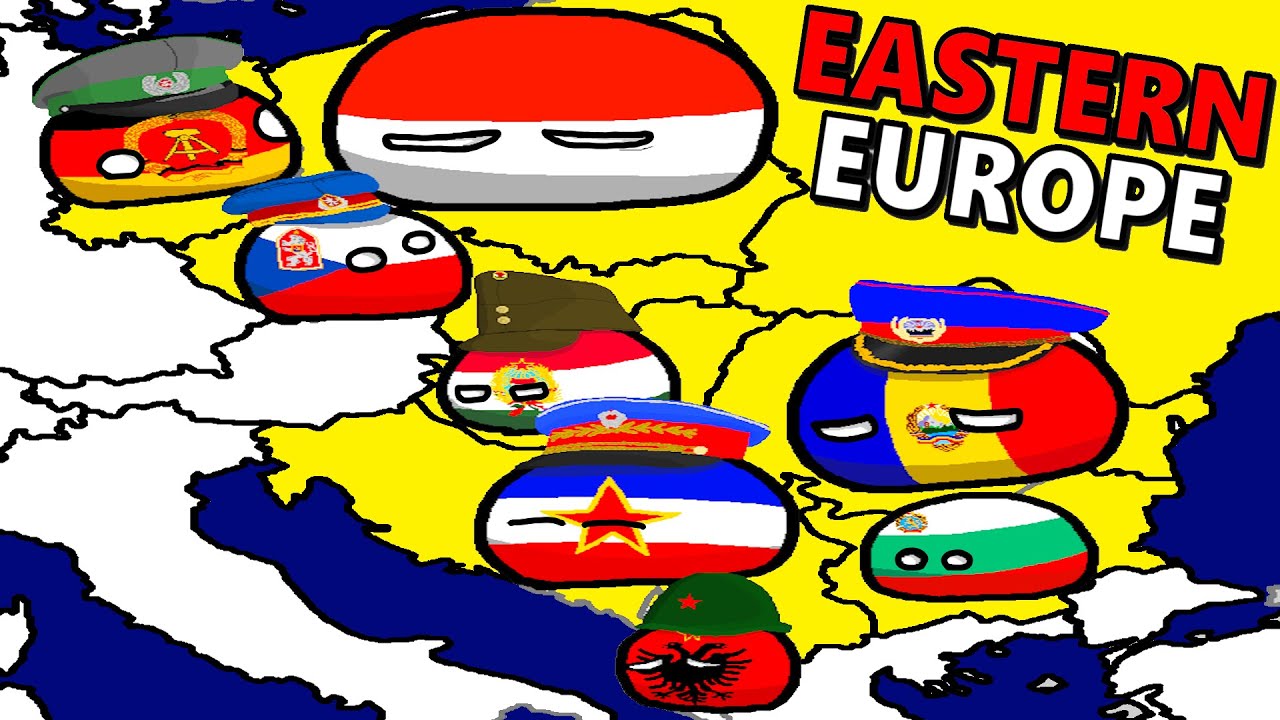 Eastern Europe Explained By Countryballs...