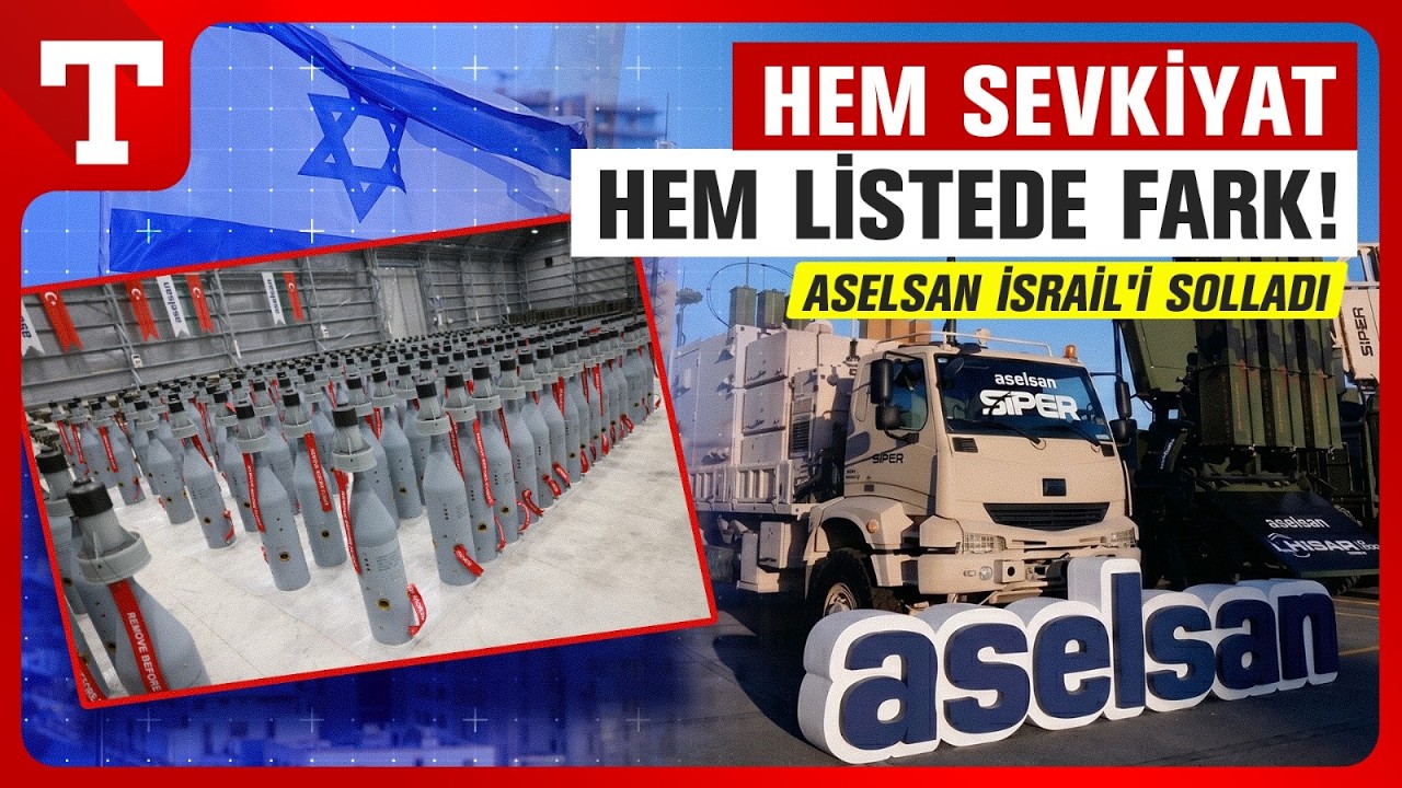 Hem G&ouml;vde G&ouml;sterdi Hem Listeyi Solladı! ASELSAN'dan İsrailli Rakibini Solladı-T&uuml;rkiye Gazetesi