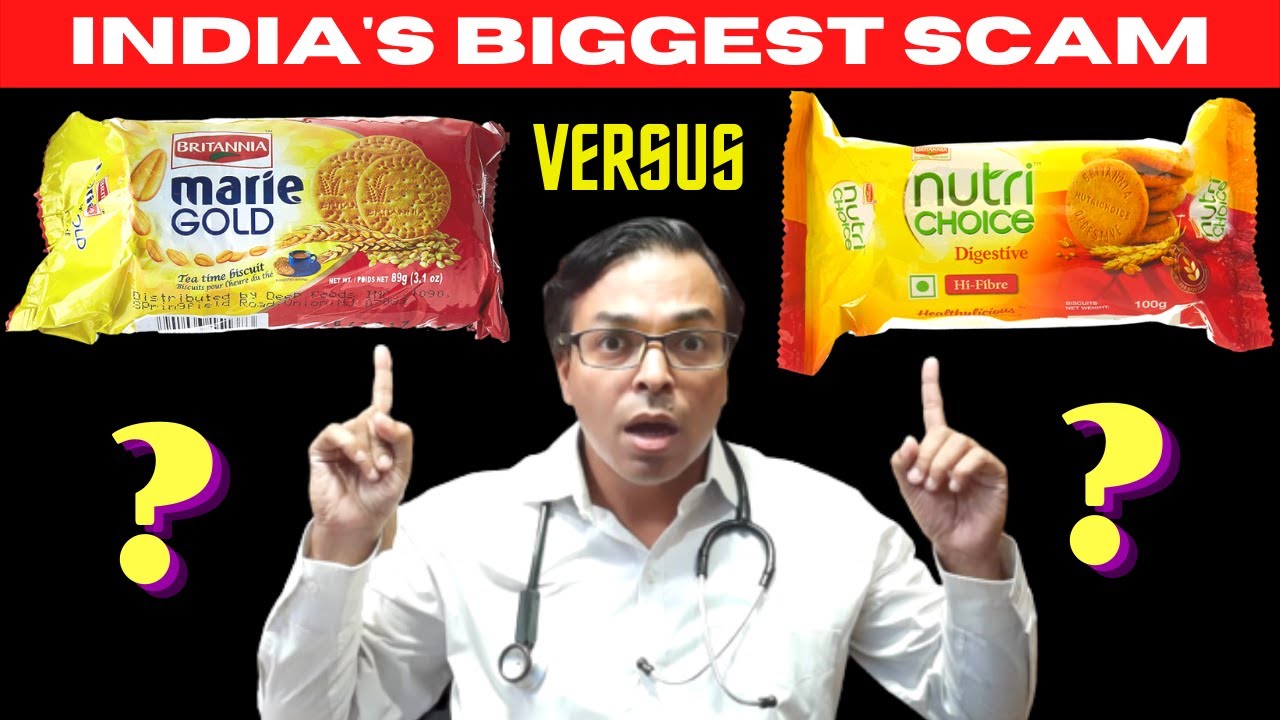 Marie Biscuit And Digestive Biscuit For Diabetes - India's BIGGEST SCAM | DIAAFIT