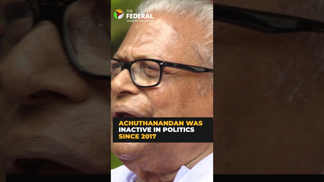 Former Kerala CM, Marxist veteran V S Achuthanandan passes away at 101