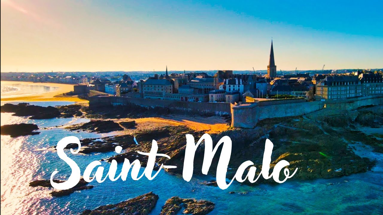 Saint-Malo - vidéo drone 4k - drone footage