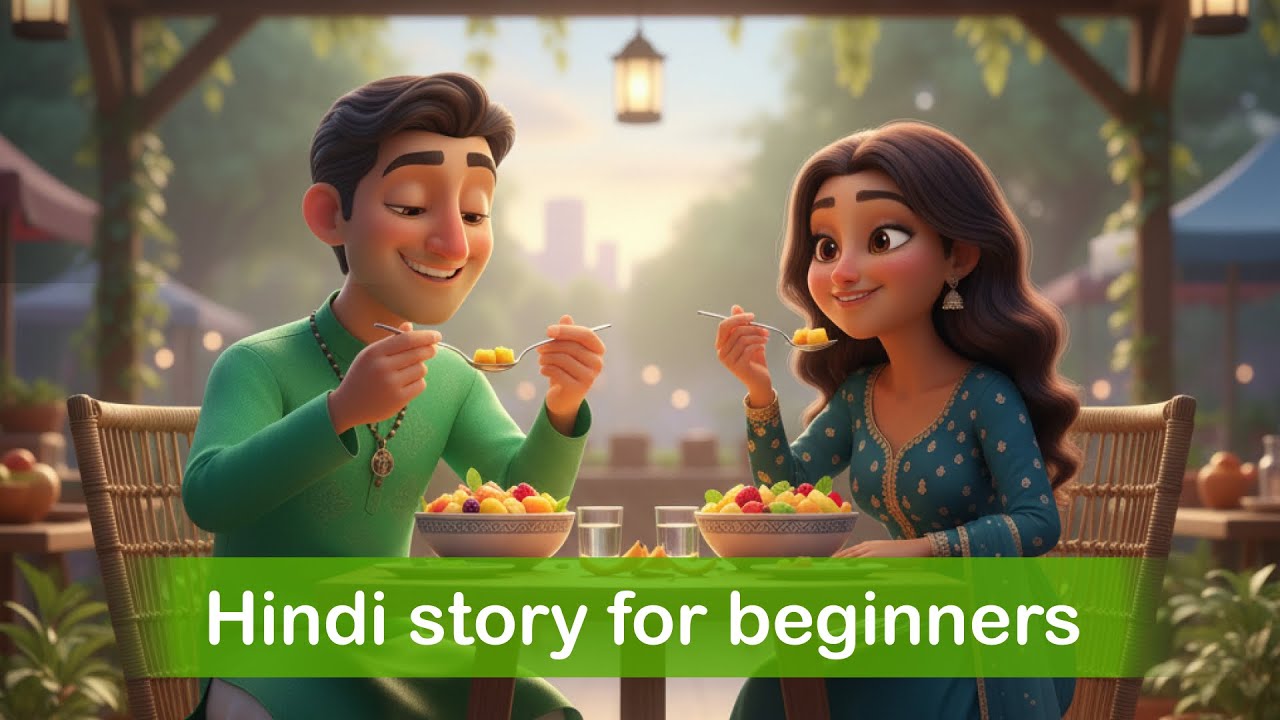 START LEARNING Hindi Easily with Funny Story (A1-A2)