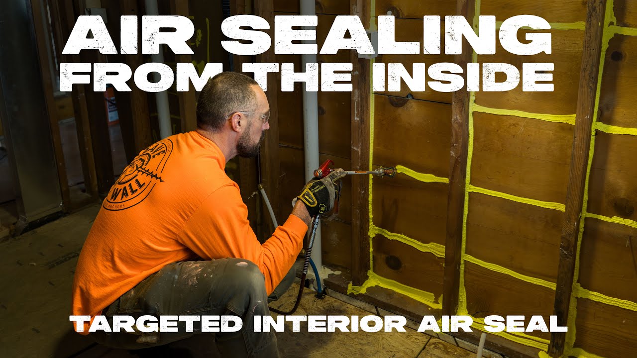 Air seal in seconds with Targeted Interior Air Seal