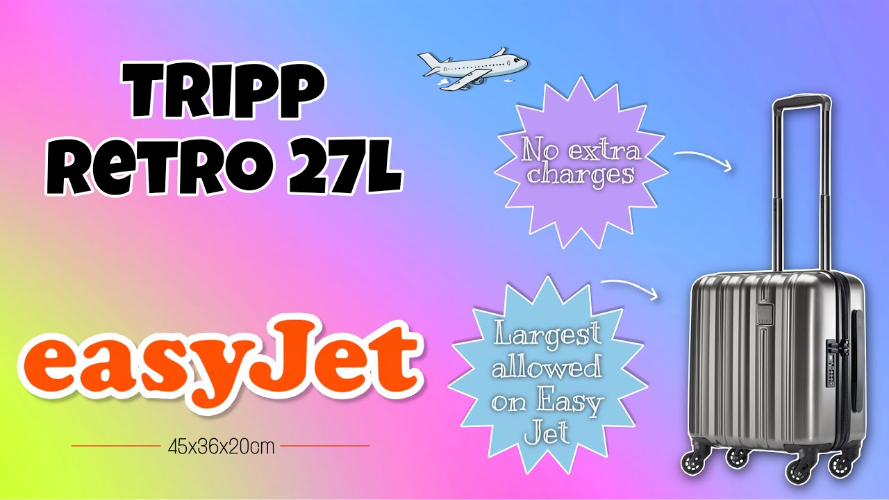 Tripp Retro 27L underseat cabin case FREE with EasyJet