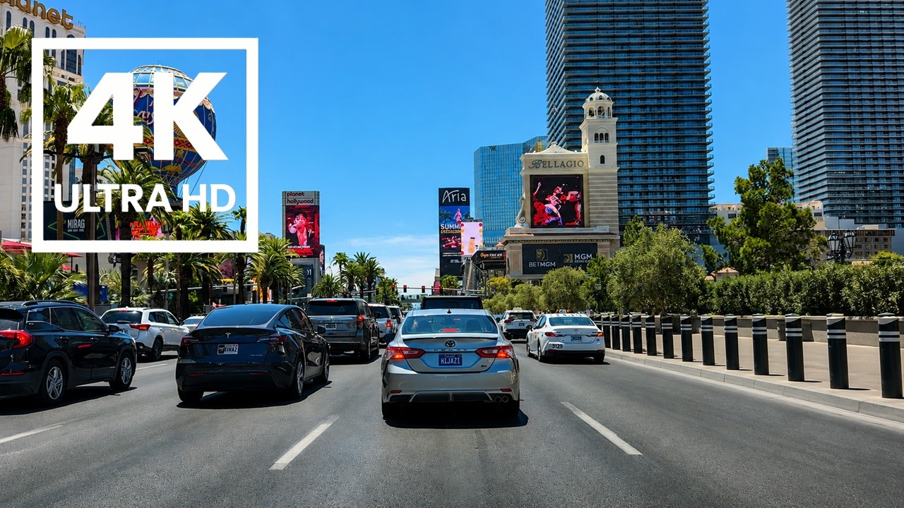 Orange County to Las Vegas | 4K POV Scenic Road Trip Through the Desert
