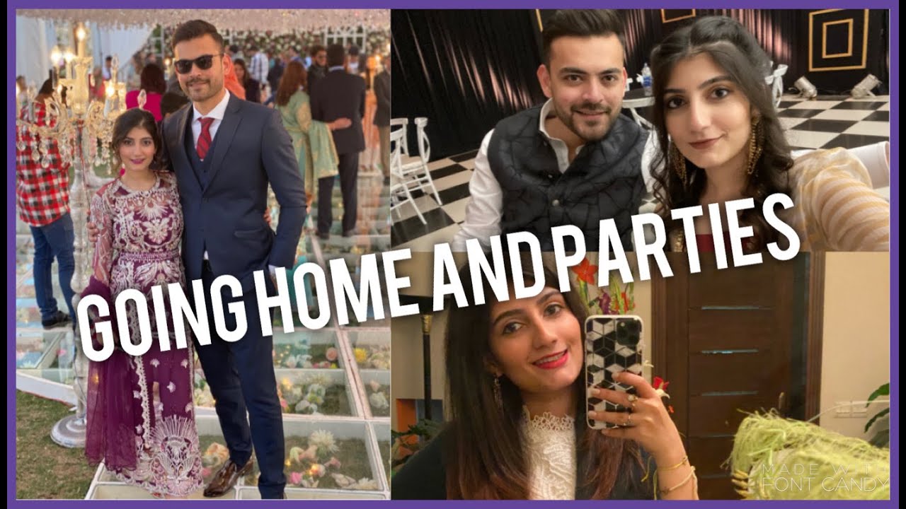 Going Home, Closet Tour & Dawats | Anushae Says