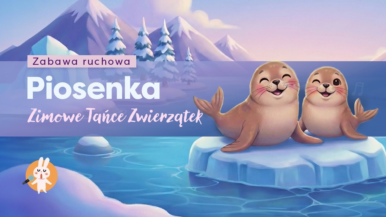 🦭 HOP, HOP! | Zimowa ZABAWA RUCHOWA | Piosenka z pokazywaniem dla dzieci