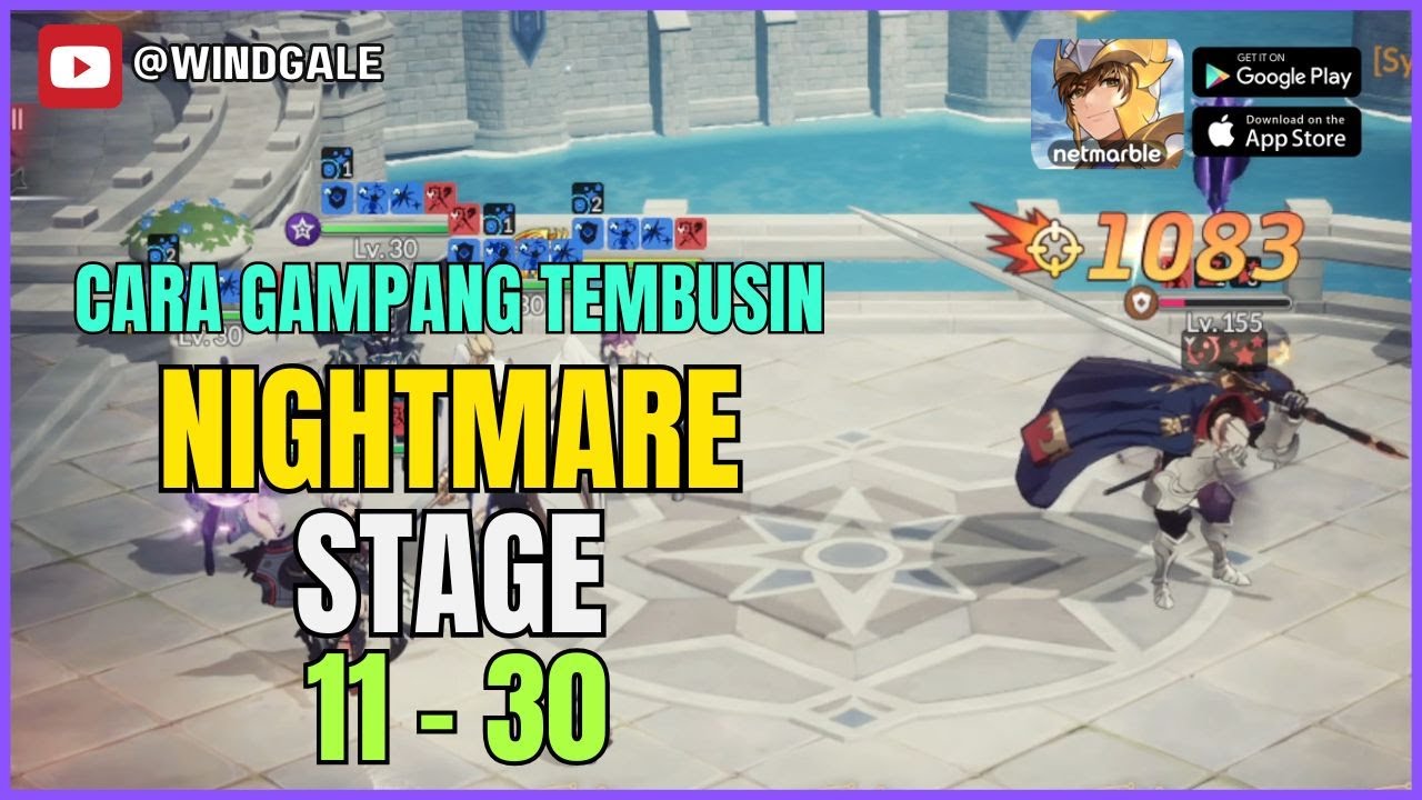 Nightmare 11 - 30 Aman dan Gampang | Seven Knights Rebirth Global