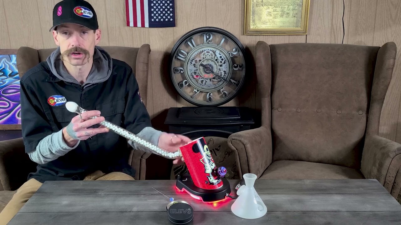 All glass vapor tamer pathway