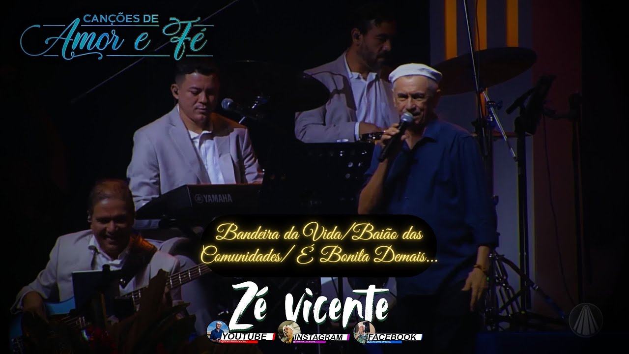 Bandeira da vida, Baião das comunidades, É bonita demais (Pout-pourri) - Zé Vicente 