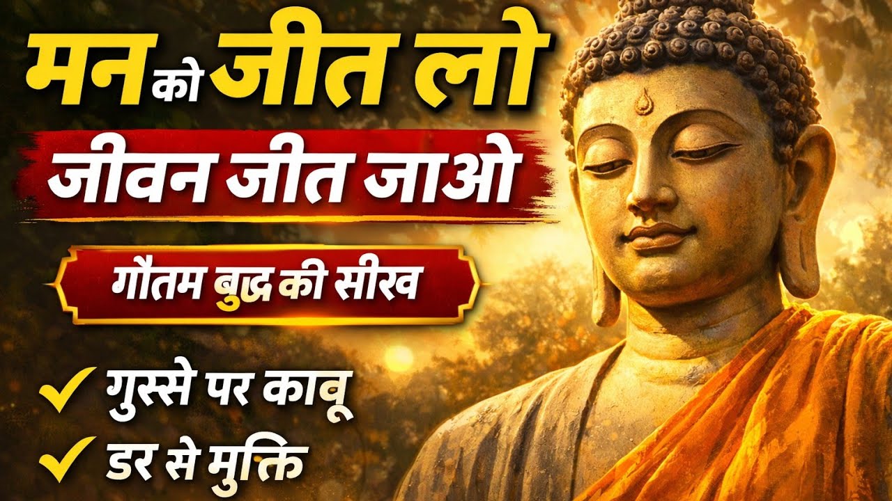 मन को जीत लो, जीवन जीत जाओगे | गौतम बुद्ध की सच्ची सीख