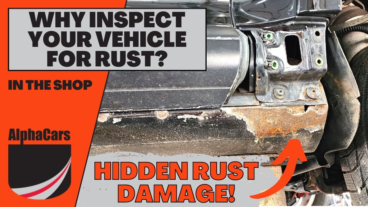 Why an Annual Underbody Rust Inspection is Important I Looking at a 2008 Porsche Cayenne