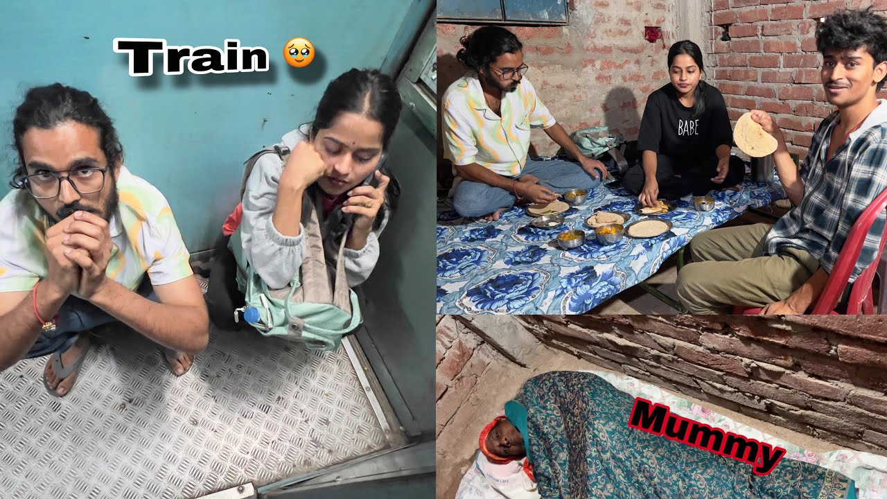 Train me niche baithna pada 🥹 |