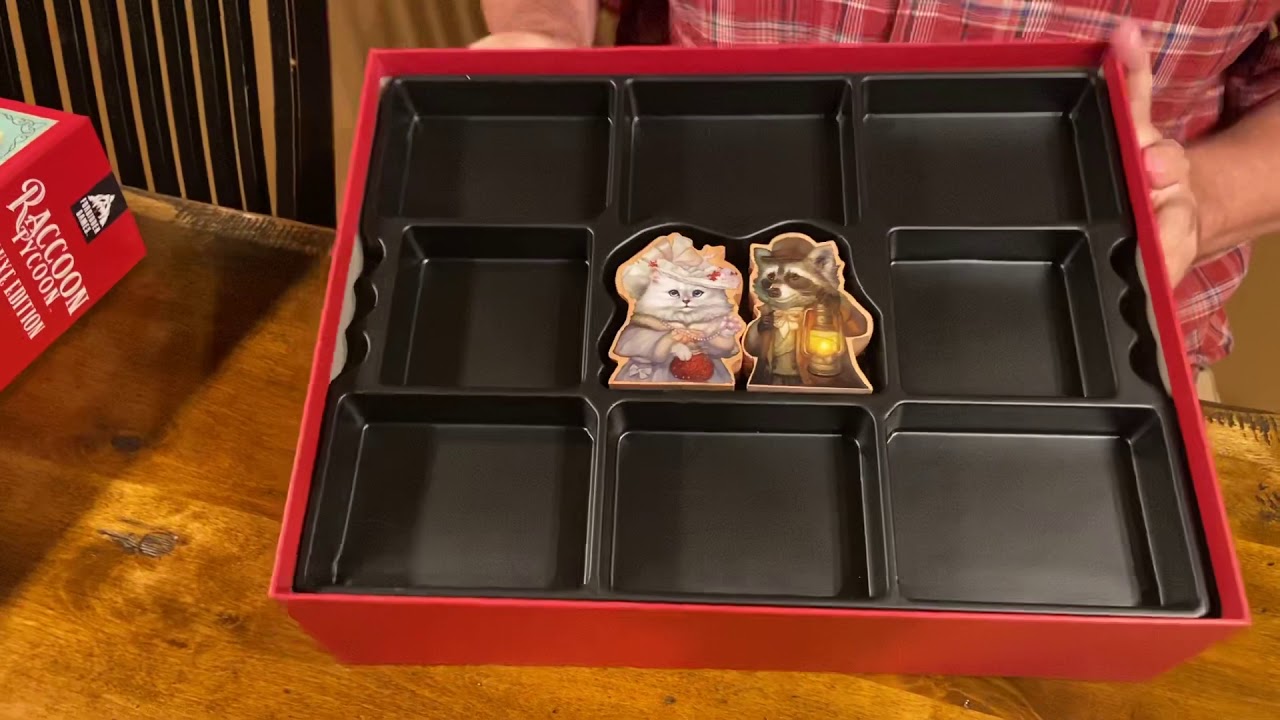 Raccoon Tycoon Fat Cat Expansion Unboxing