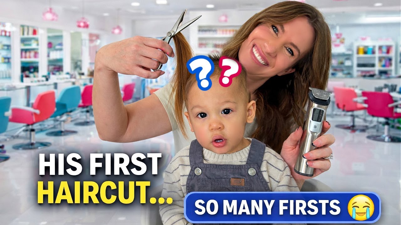 My BABY'S First Haircut! (and a Few Firsts I Wasn’t Ready For)