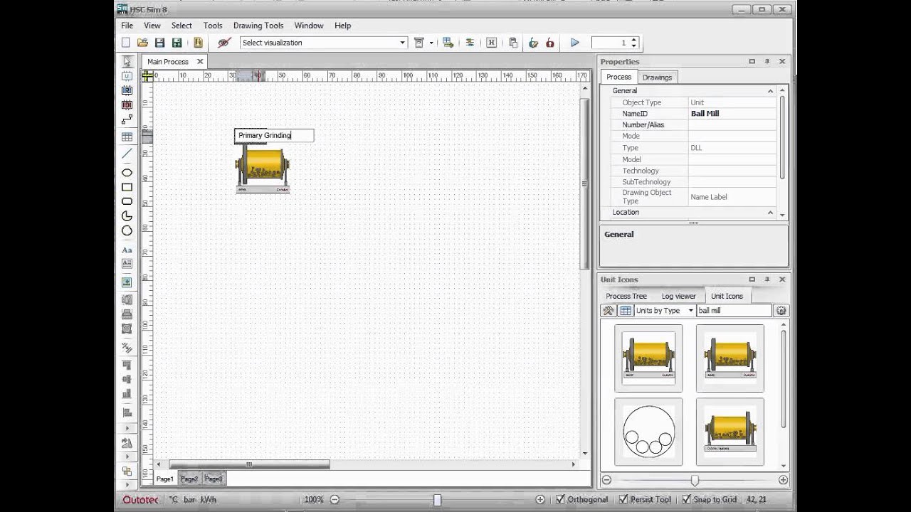 HSC Chemisty 8 Sim Tutorial for drawing a process