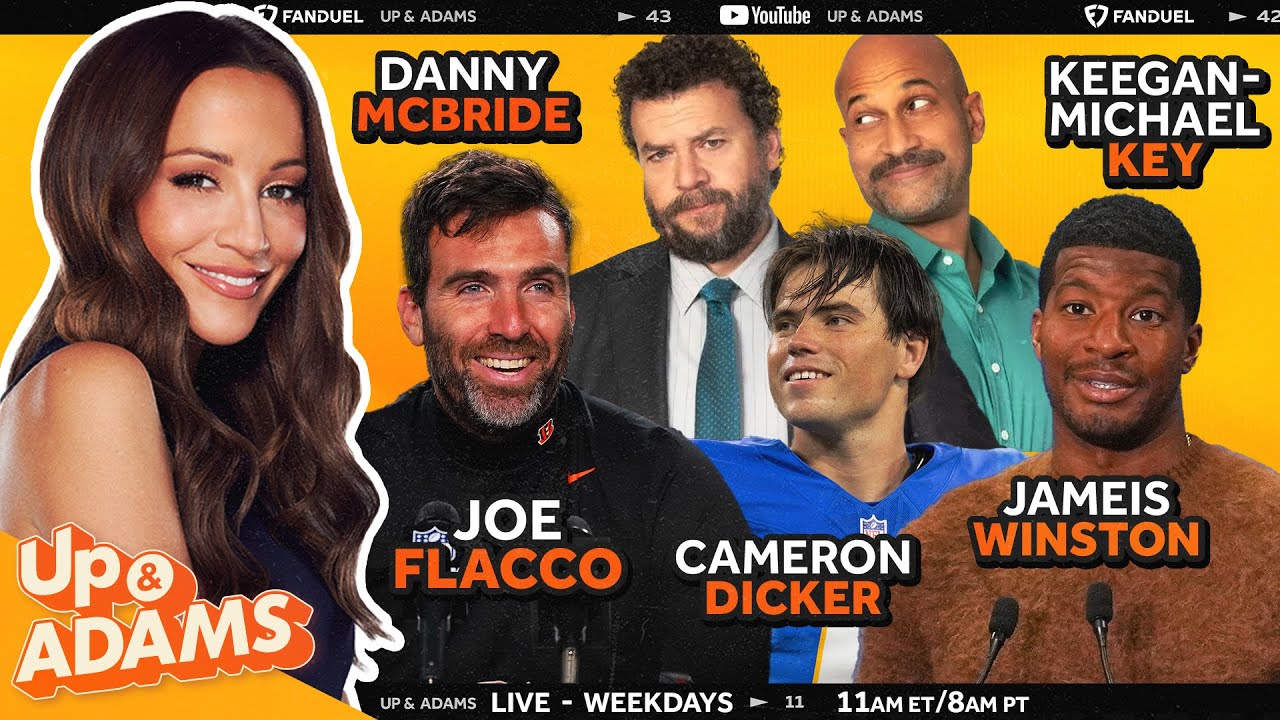 Jameis Winston, Joe Flacco, Cameron Dicker, Danny McBride & Keegan-Michael Key!