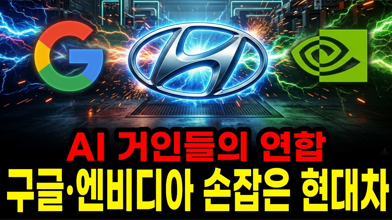 엔비디아와 구글이 테슬라 대신 '현대차' 앞에 줄 선 소름 돋는 이유, 피지컬 AI 전략