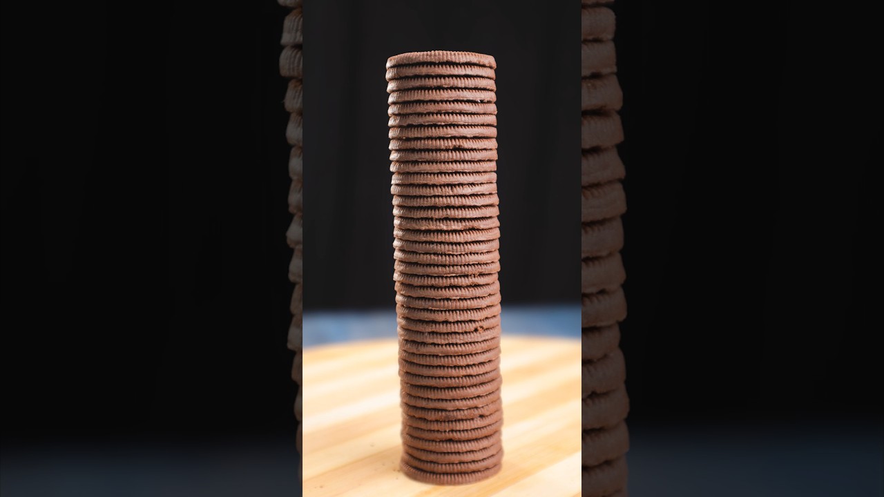 Oreo Swiss Roll &ndash; My Version! 🍫 #shorts