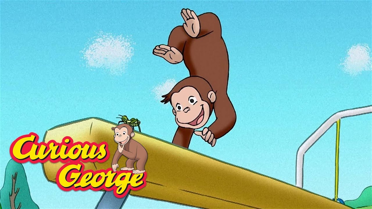 Curious George Does Gymnastics 🐵 Curious George 🐵 Kids Cartoon 🐵 Kids Movies