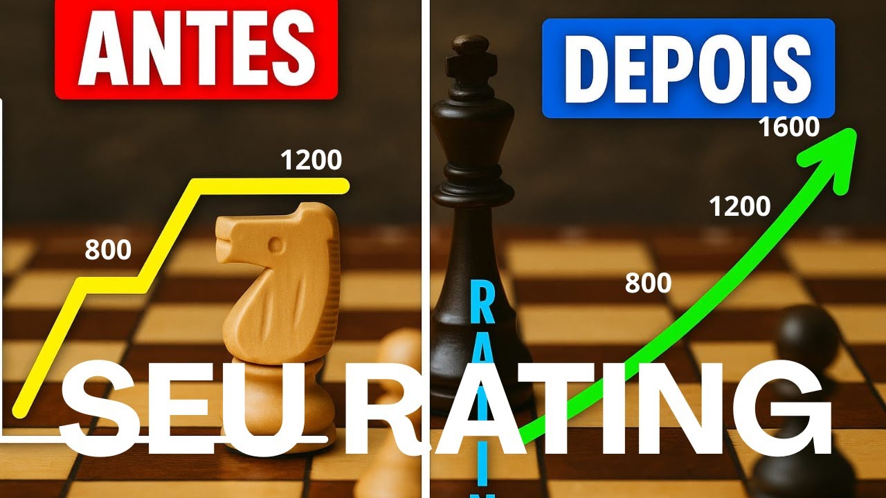 COMPROVADO: Como Subir de Rating no Xadrez e R&Aacute;PIDO | Dicas Que Funcionam de Verdade!!