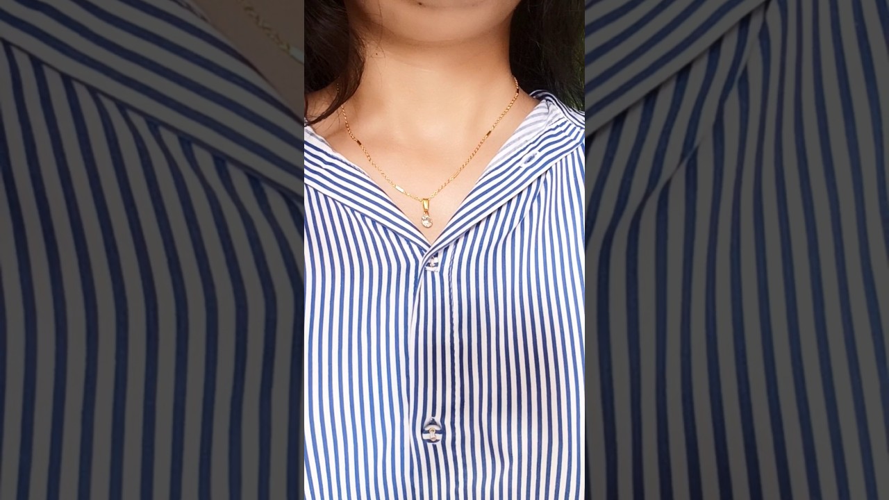 Myntra gold plated chains 🎀✨#myntra #fyp #chain #unboxing #asmr #shorts #trending #viralvideo#shorts