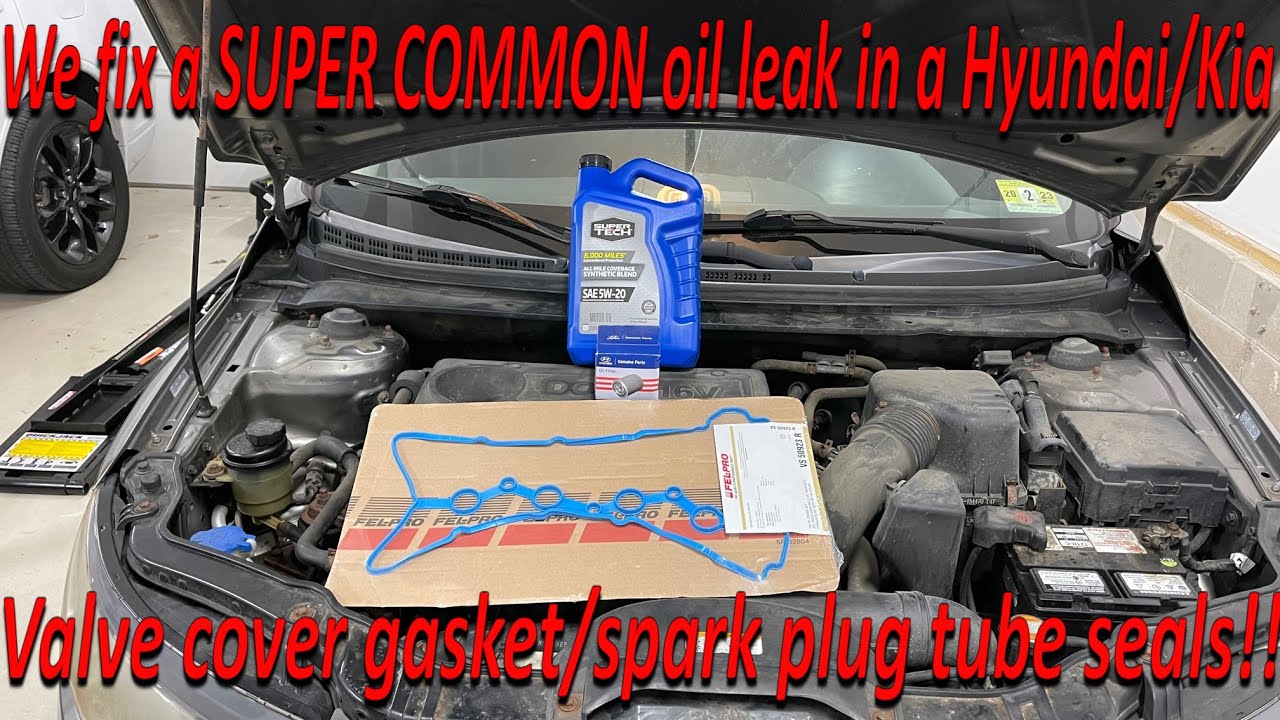 2006-2016 Hyundai Kia 2.0 and 2.4 valve cover gasket replacement!!