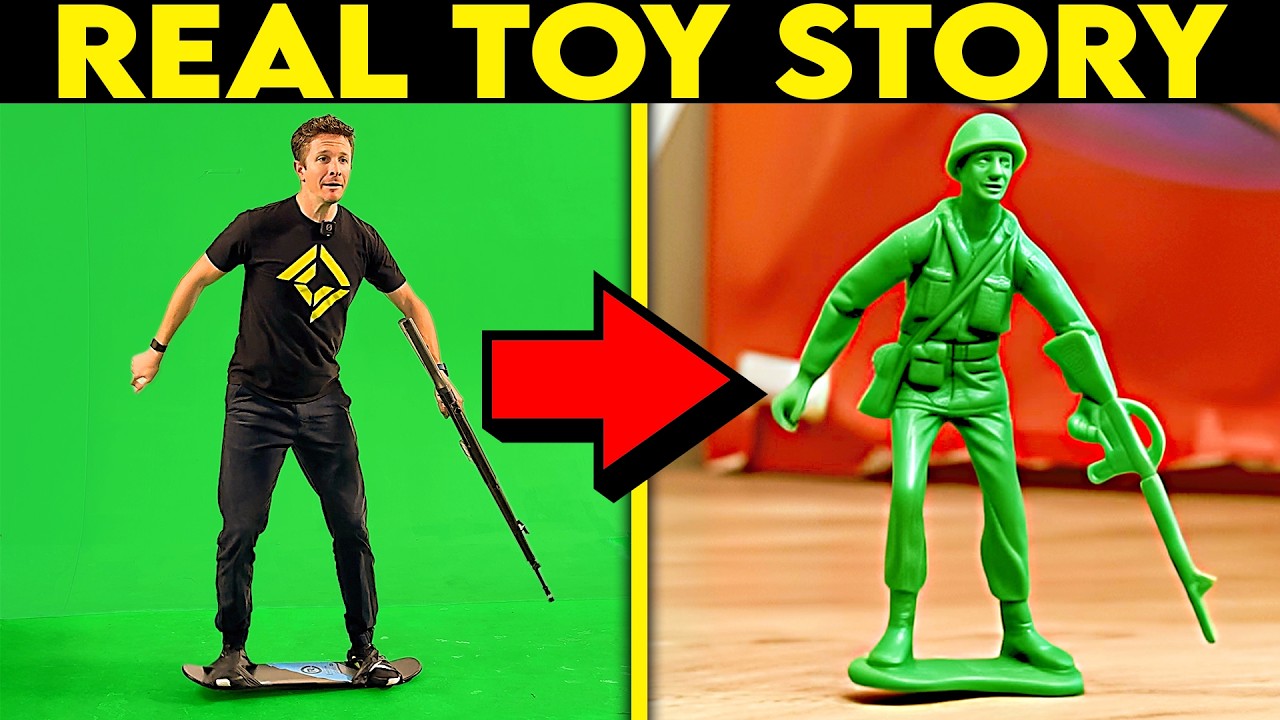 I Turned my Friends Into LIVING TOYS
