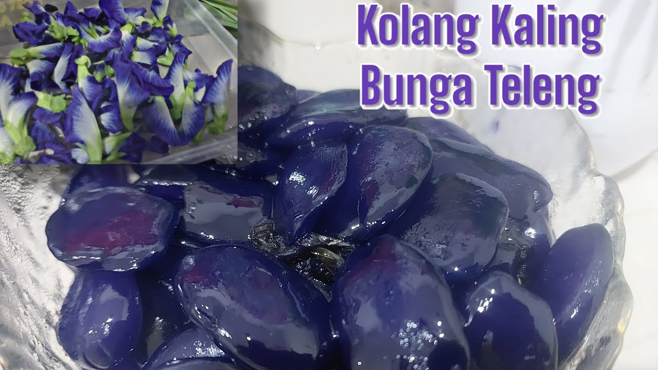 Resep dan Cara Membuat Manisan Kolang Kaling | Kolang Kaling Bunga Teleng