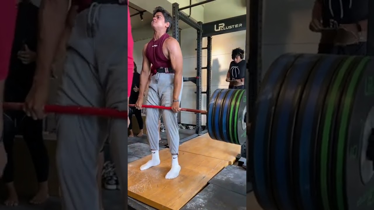 180KGs deadlift PR