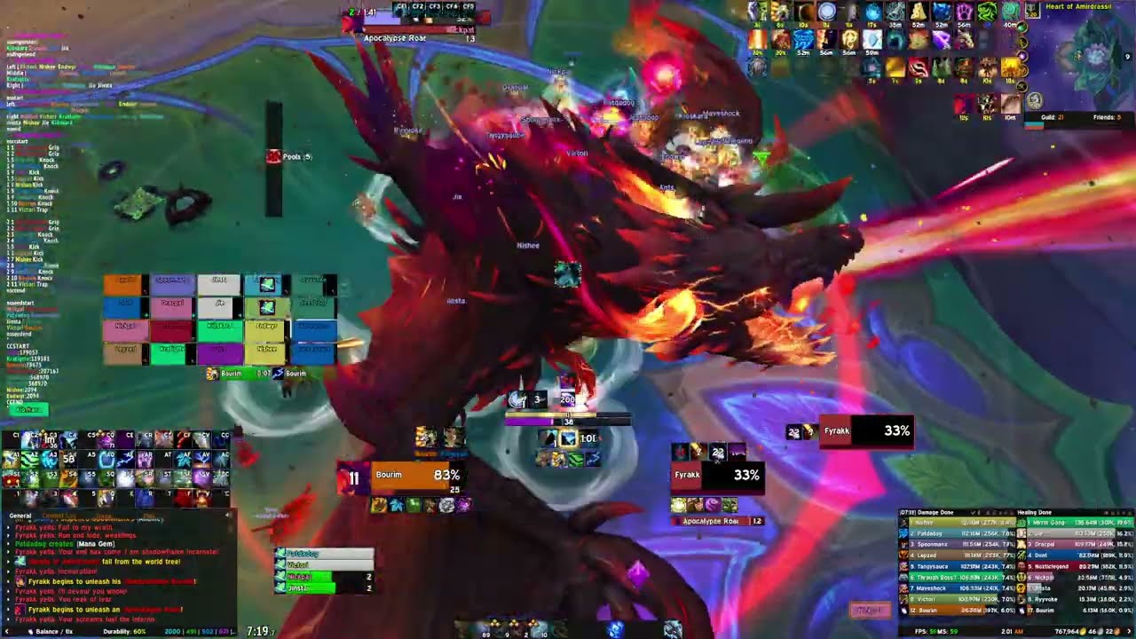 Mythic Fyrakk Balance Druid POV