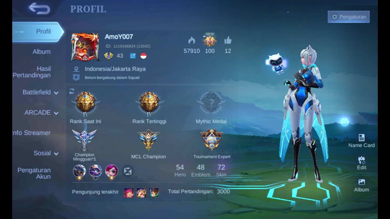 MABAR TIKTOKERS EUDORA X HANZO GLOBAL 200 SELEBTOK GOOD GAME | NADA GAMING