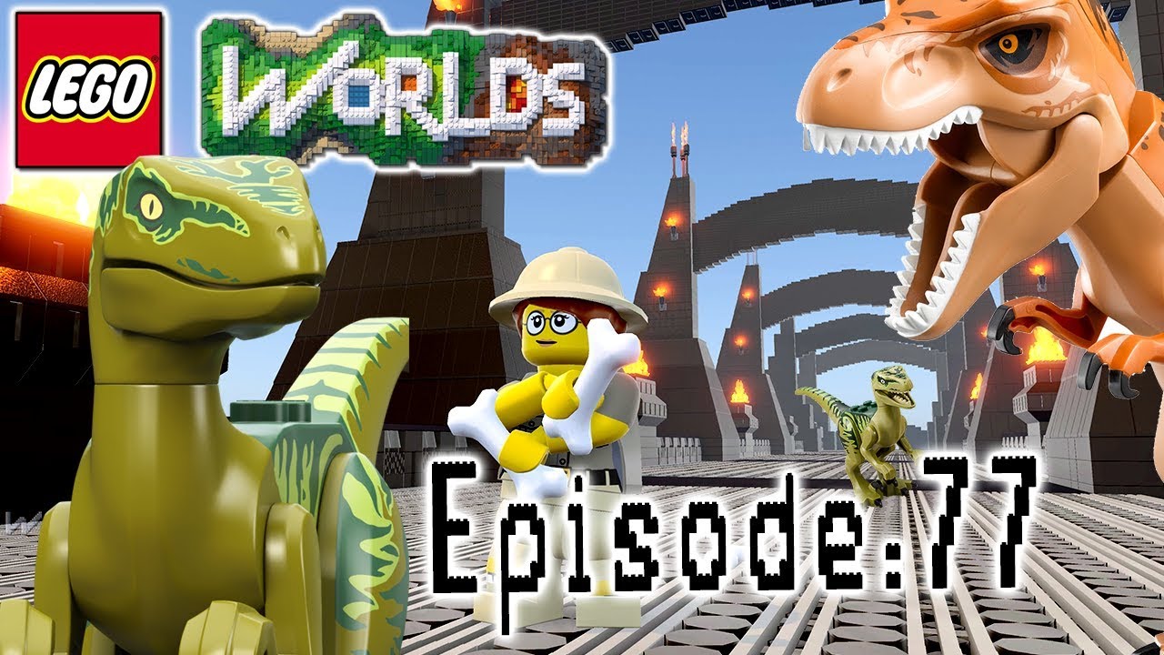 Давайте построим LEGO Jurassic World: Часть 2: Давайте поиграем в Lego Worlds