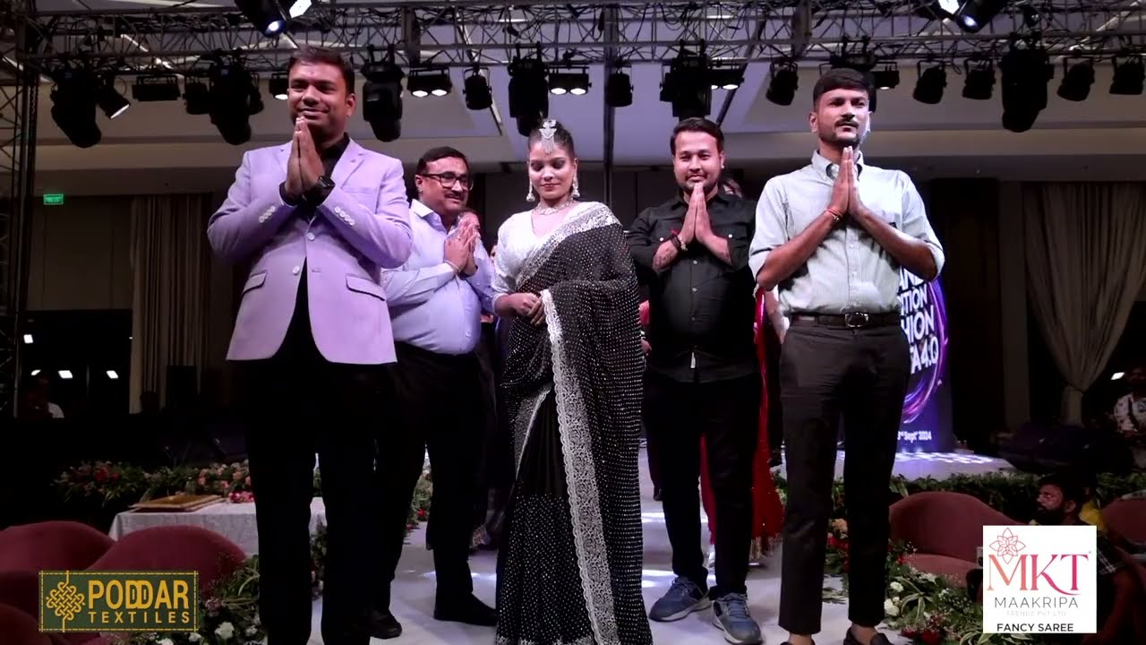 MKT Maakripa Fashion Show - Grand Exhibition & Fashion Fiesta 4.0 2024 By Poddar Textiles