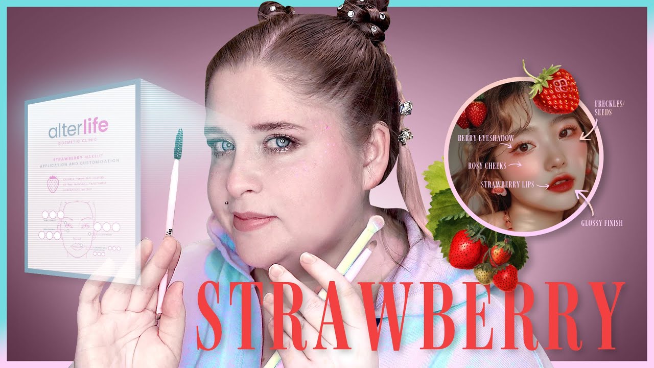 ASMR - The Future of Makeup 🍓 [VR Makeup Application and Customizations]