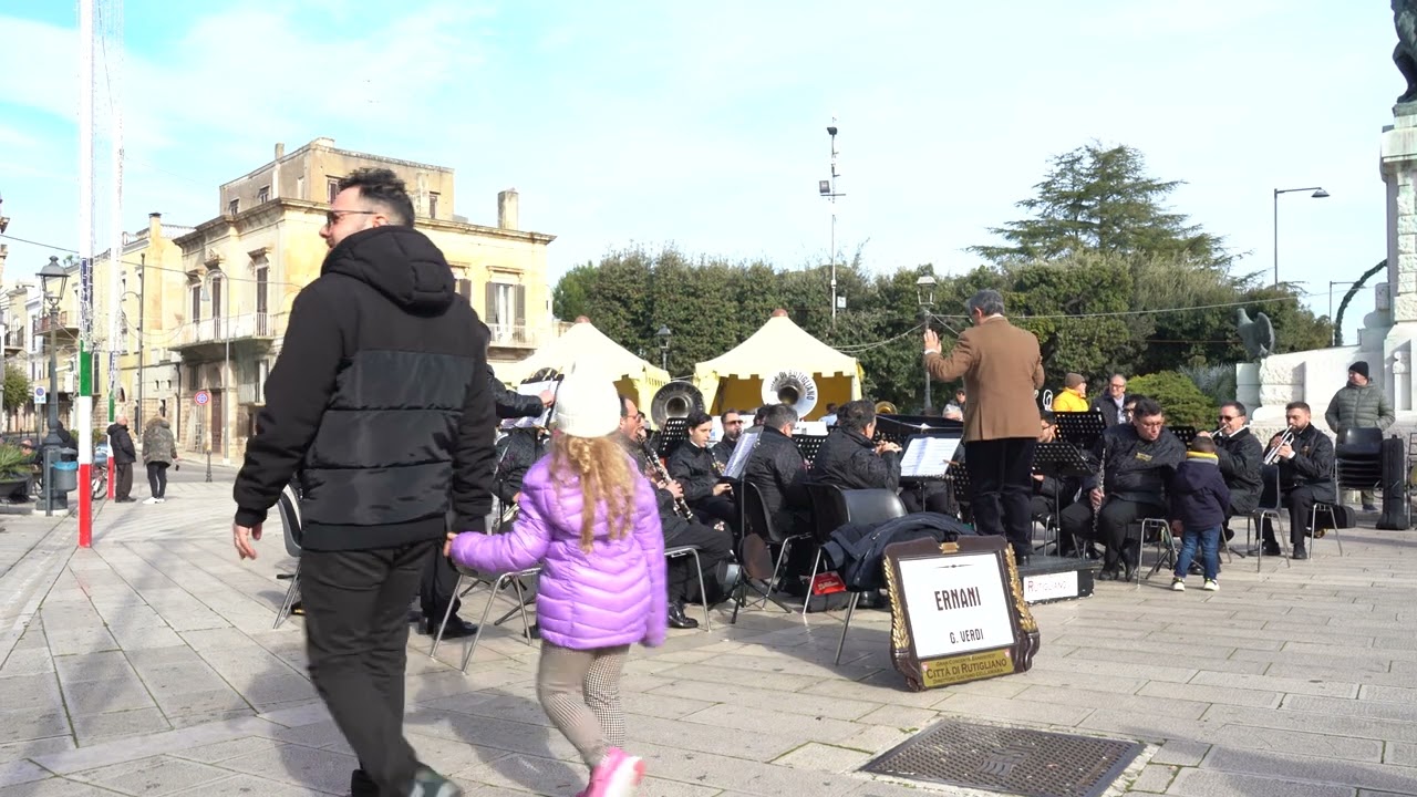 Concerto Bandistico Città di Rutigliano - Ernani Part.4 - Fiera Fischietto a Rutigliano 26/1/25