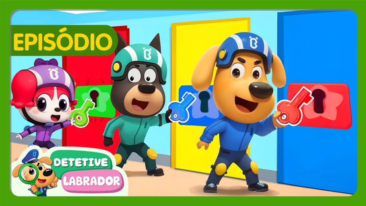Vencendo os Desafios ✨ Historinha Engraçada 📗 NOVO Episódio do Detetive Labrador 🔍 Desenho Animado