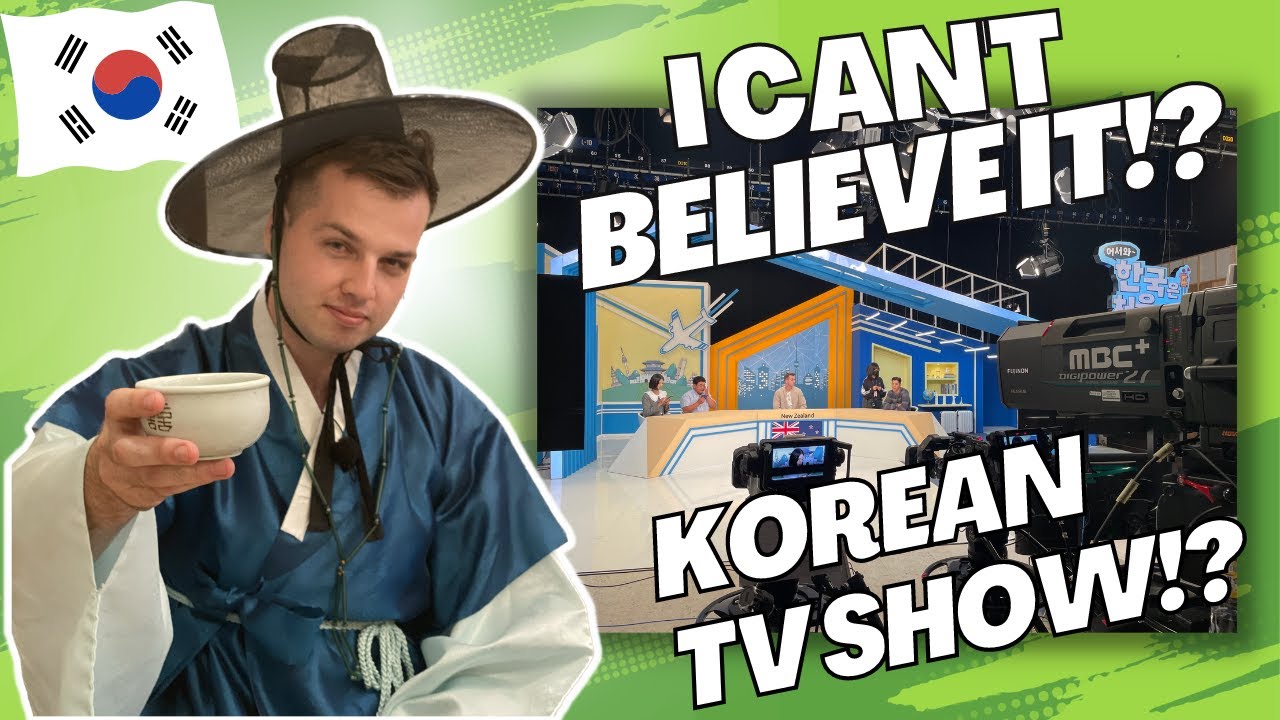 I ACCIDENTALLY ended up on a KOREAN TV show