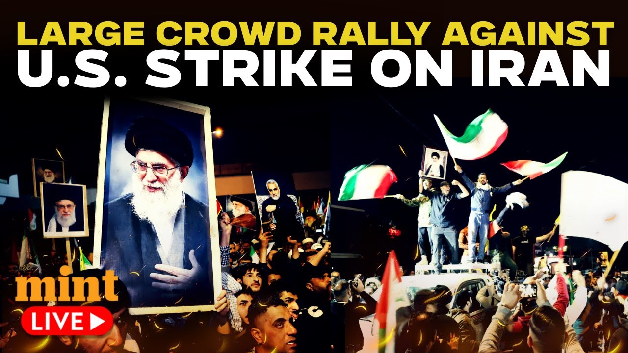 US Protest LIVE | Anti-Trump Protests Hit Streets Against U.S. Strike On Iran | Iran US War LIVE