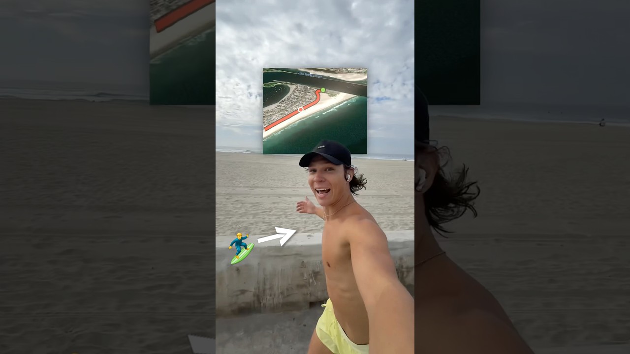 Пойдём побегаем со мной после сёрфинга! 🏄&zwj;♂️➡️🏃🏼&zwj;♂️