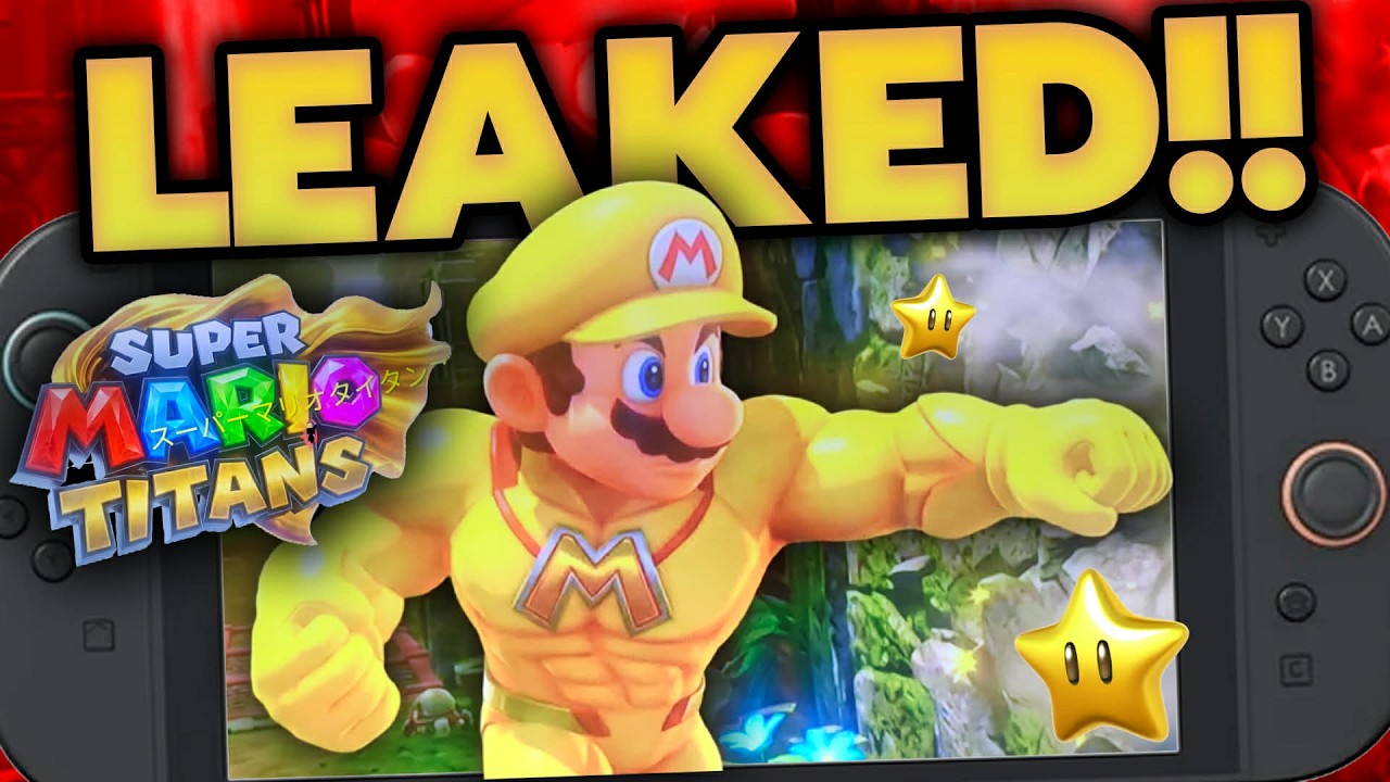 THE NEW 3D MARIO GAME JUST LEAKED! 😲