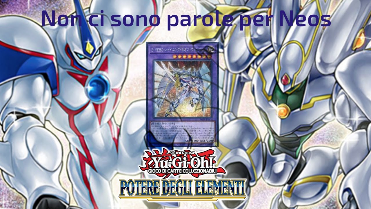 Neos Vieni A Me! Box Yu Gi Oh Potere Degli Elementi-Pack Opening