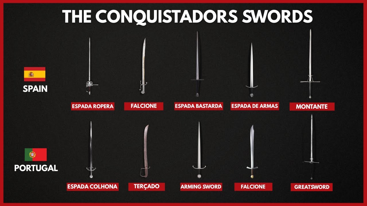 Самые легендарные мечи конкистадоров: объяснение их предназначения