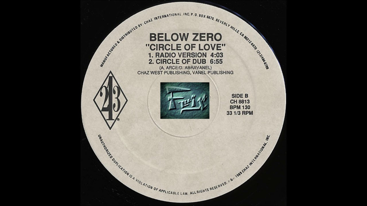BELOW ZERO -  CIRCLE OF LOVE
