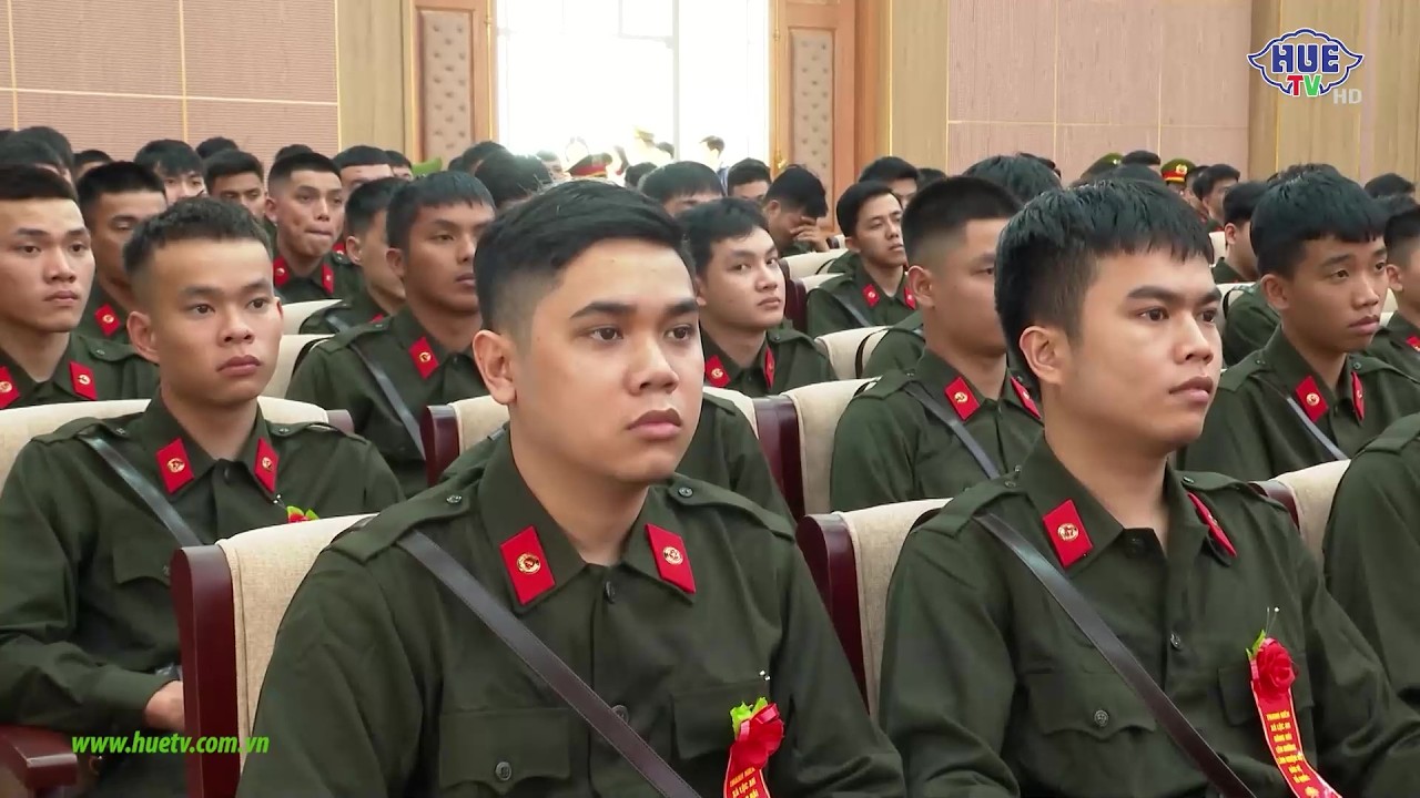 Thành phố Huế: Các đơn vị lực lượng vũ trang tiếp nhận chiến sĩ mới