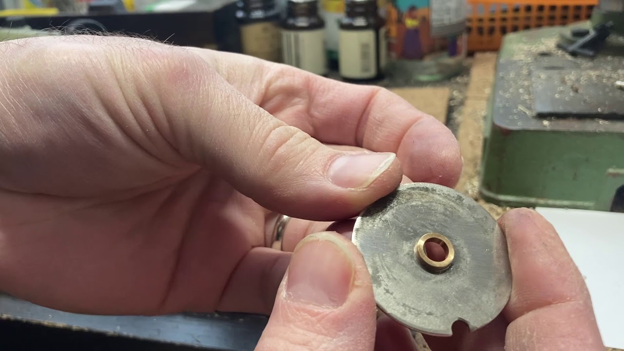 How to repair a worn clock barrel or cap.