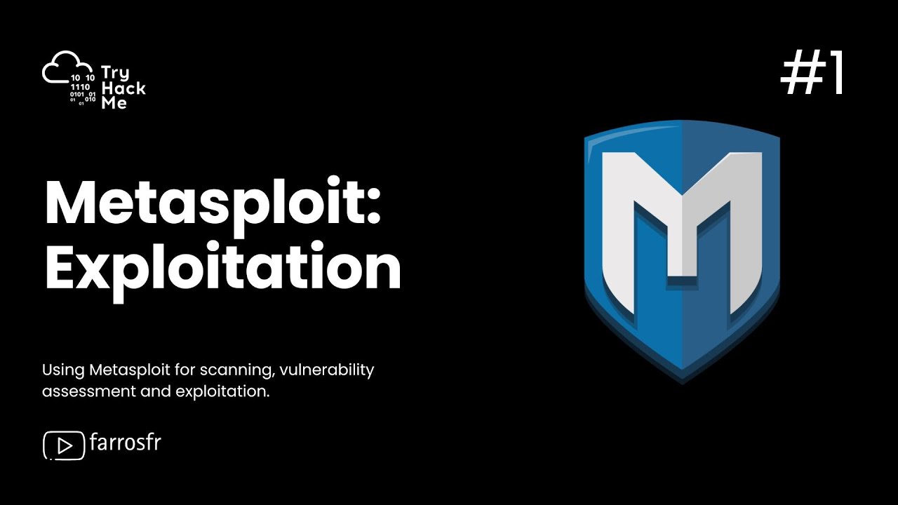 Metasploit: Exploitation #1 | TryHackMe Walktrough @farrosfr