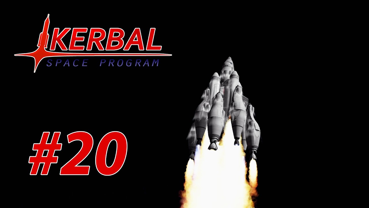 Building a super mega rocket - Kerbal space program #20